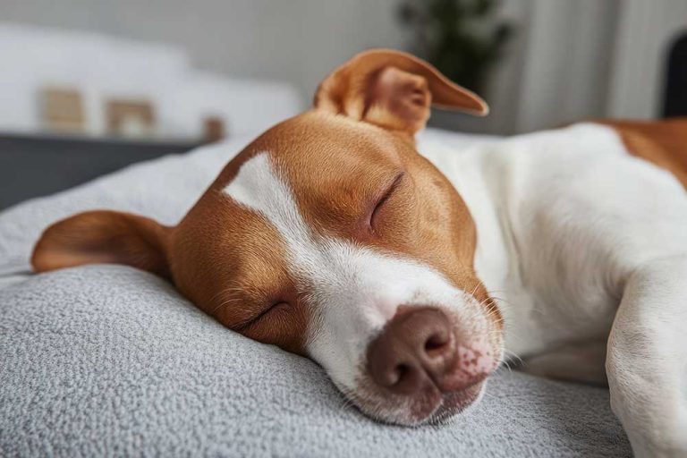 Relaxed dog